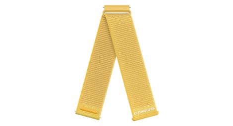 Bracelet de Montre Coros Apex 4 24 mm Nylon Jaune