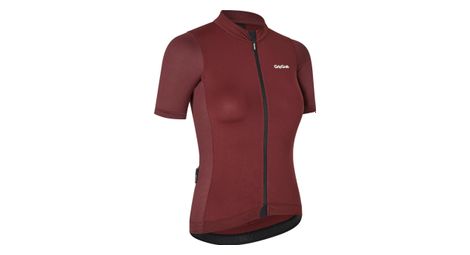 Maillot de manga corta para mujer essential rojo