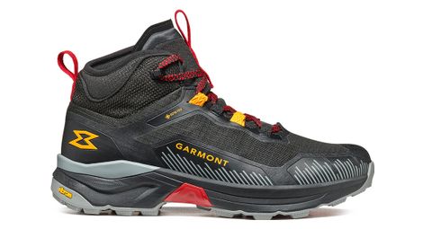 Botas de senderismo garmont 9.81 engage mid gore-tex negro/rojo