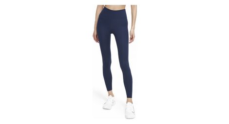 Collant long femme nike one lux bleu