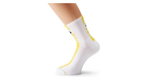 Assos paire de chaussettes summersocks mille regular jaune