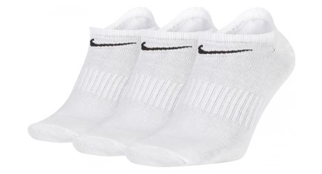 Chaussettes (x3) nike everyday lightweight no-show blanc unisex