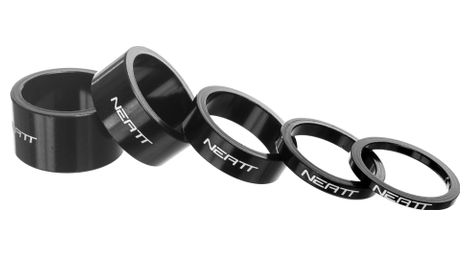 Entretoises de direction neatt aluminium x5 noir