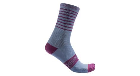 Chaussettes femme castelli superleggera 12 violet