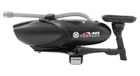 Porte-Bidon et Support Déporté pour Prolongateurs XLAB Torpedo Versa 200 Noir