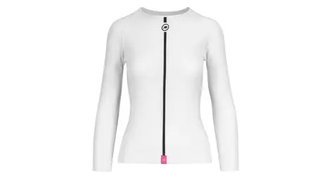 Maillot de corps femme assos ls skin layer blanc