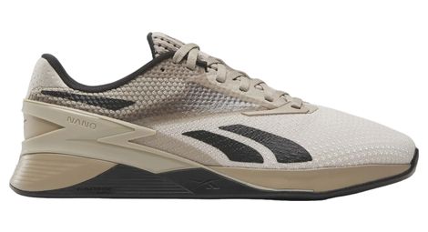 Cross trainings schoenenmen reebok nano x3 beige zwart