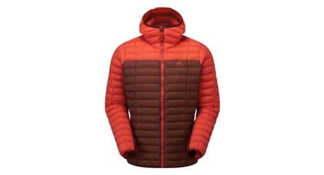 Chaqueta con capucha mountain equipment particle roja