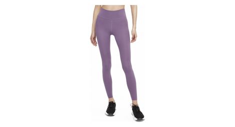 Collant long nike one lux violet femme