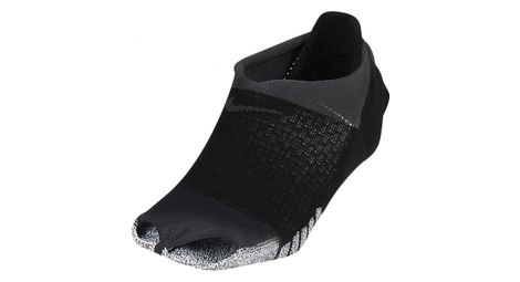 Paire de socquettes ouvertes femme nike grip studio yoga noir