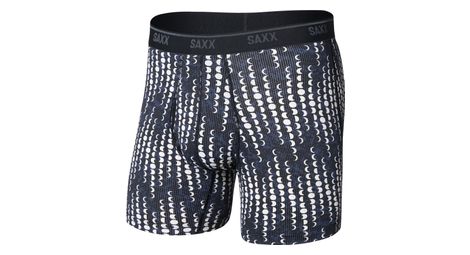 Boxer Saxx Quest Quick-Dry Mesh Bleu/Blanc Homme