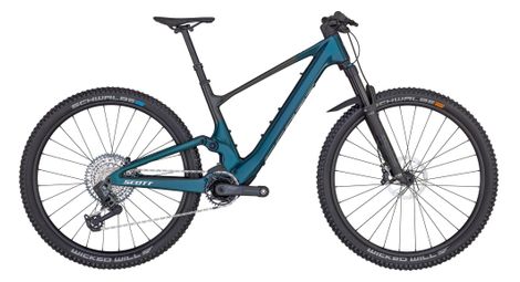 Scott Lumen eRide 900 Sram 12V 360Wh TQ 50Nm 29'' Mountain Bike elettrica a sospensione integrale Blu/Nero