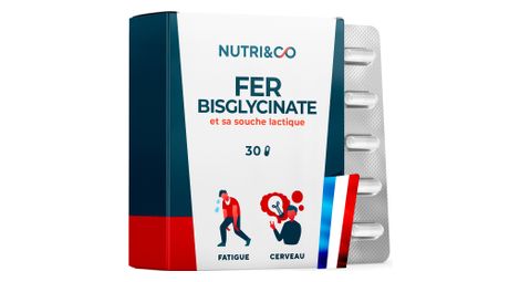 Le fer bisglycinate - sportifs et femmes enceintes - 30 gélules