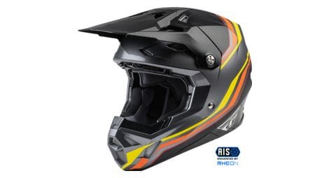 Fly racing formula cp s.e. speeder casco integral negro / amarillo / rojo