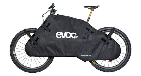 Evoc alfombra acolchadapara bicicletas funda de transporte negra