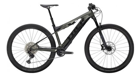 Vtt electrique tout-suspendu trek e-caliber 9.6 29 shimano deore 12v satin lithium grey/trek black