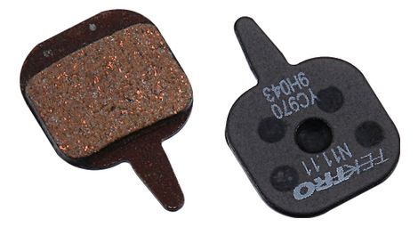 Pack de 25 paires de plaquettes tektro n11.11 organiques