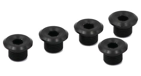 Vis pour plateau rennen regular noir (x5)