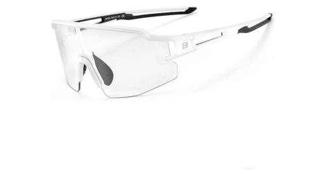 Rockbros lunettes de cyclisme photochromiques UV400 - blanc