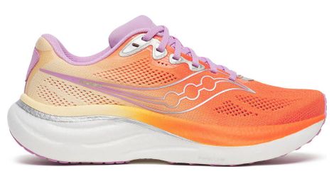 Zapatillas de running Saucony Ride 19 naranja/rosa para mujer