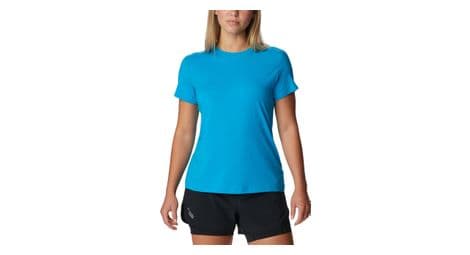T shirt columbia endless trail running bleu femme