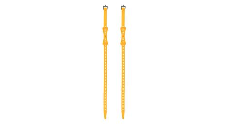 Pack de 2 sangles silicone sea to summit 20 x 750 mm jaune