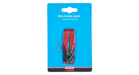 Elvedes jeu de plaquettes de frein de remplacement v-type wet/dry conditions 72 mm