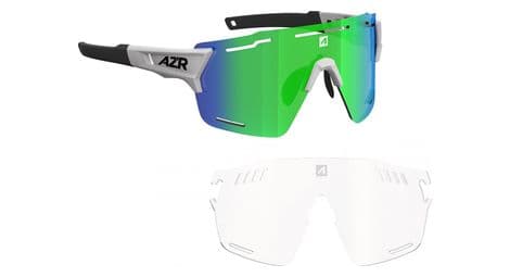 Gafas azr aspin 2 rx blancas/verdes + transparentes