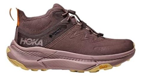 Hoka transport chukka gtx violeta/rosa calzado de estilo de vida para mujer