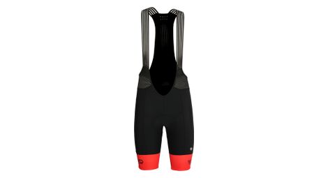 Cuissard vélo homme DRAFT noir/rouge