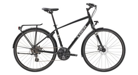 Velo de ville trek verve 1 equipped shimano altus 7v trek black 2022