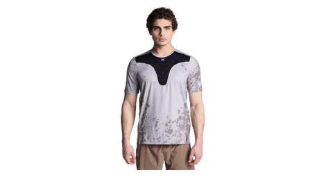 Camiseta de manga corta X-Bionic Corefusion Run beige/negra para hombre