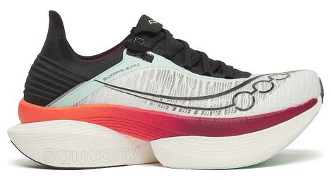 Zapatillas de running Saucony Endorphin Elite 2 Blanco/Rojo Unisex