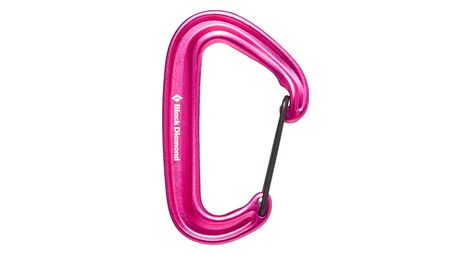 Mousqueton black diamond miniwire rose