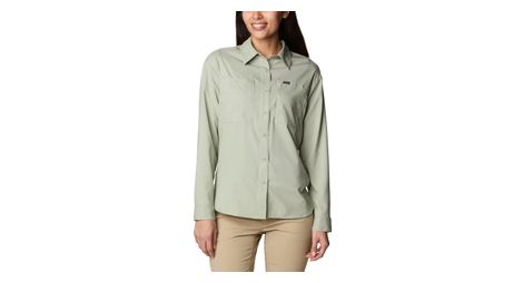 Columbia silver ridge utility langarmshirt grau damen s