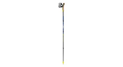 Leki traveler fx one carbon opvouwbare nordic walking stokken grijs/blauw