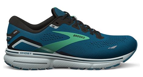 Brooks ghost 15 running shoes blue green men's 46.1/2