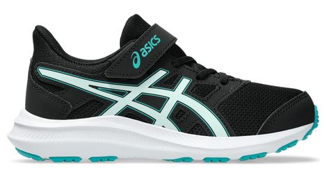 Asics jolt 4 ps runningschuhe schwarz/blau kinder