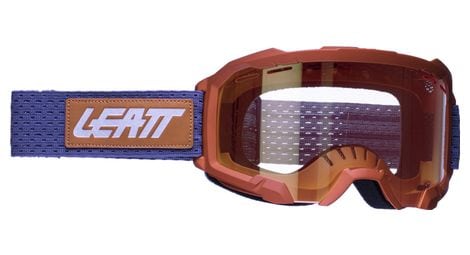 Leatt velocity 4.0 mtb iriz goggle - rust - 68% uc bronze lens
