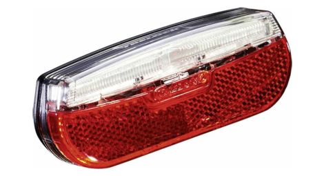 Éclairage arrière led à piles avec feu de position Trelock trio flat ls812