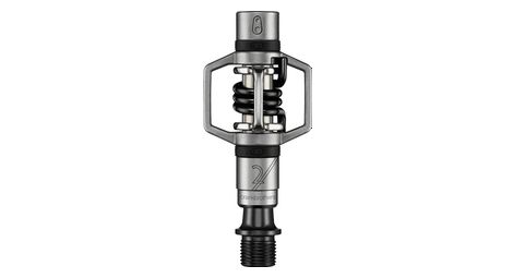 Coppia di pedali a sgancio rapido crank brothers eggbeater 2 argento / nero