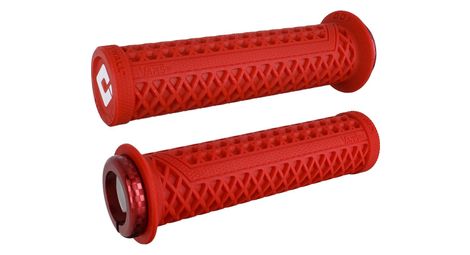 Paire de grips odi vans v2 1 135 mm rouge