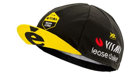 Agu cycliste team visma lease a bike 2025 cap schwarz / gelb