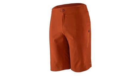 Patagonia dirt roamer pantalones cortos de ciclismo naranja