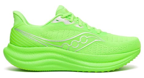 saucony triumph 23 green running shoes for men