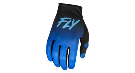 Gants longs fly lite enfant bleu noir