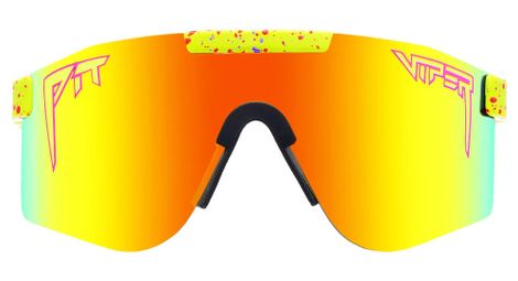 Paire de lunettes pit viper the 1993 polarized double wide jaune