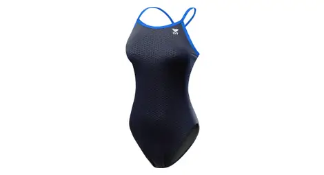 Tyr women's hexa diamondfit swimsuit blue/blue