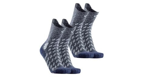 Chaussettes de randonnée pour l'été. lot de 2 paires - trekking cool crew