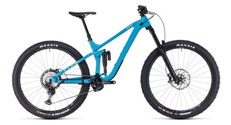 Mountain bike full-suspension Cube Stereo One77 Race Shimano XT 12V 29'' Blu Bondi 2024 T.M 164/179 cm - Prodotto ricondizionato